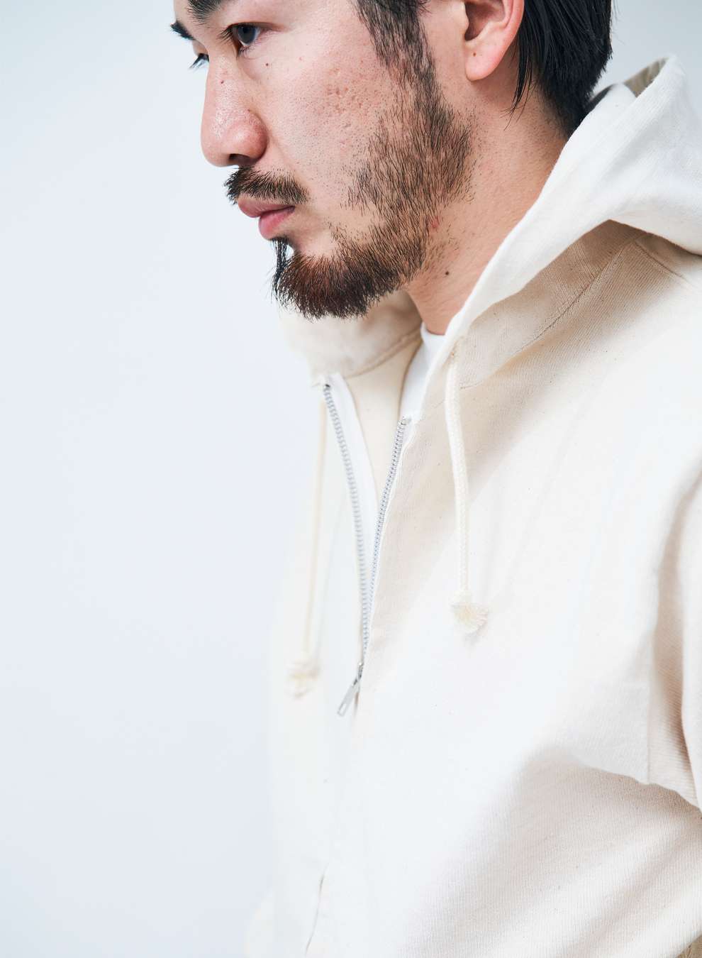 SWS-TW02 15.7oz Jersey Zip Hoodie (BLACK, WHITE)