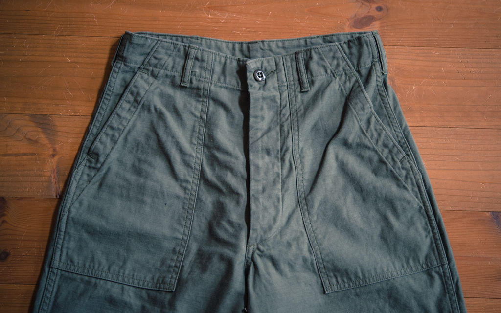 TCB50SBKPTOL TCB 50's BAKER PANTS (OLIVE)