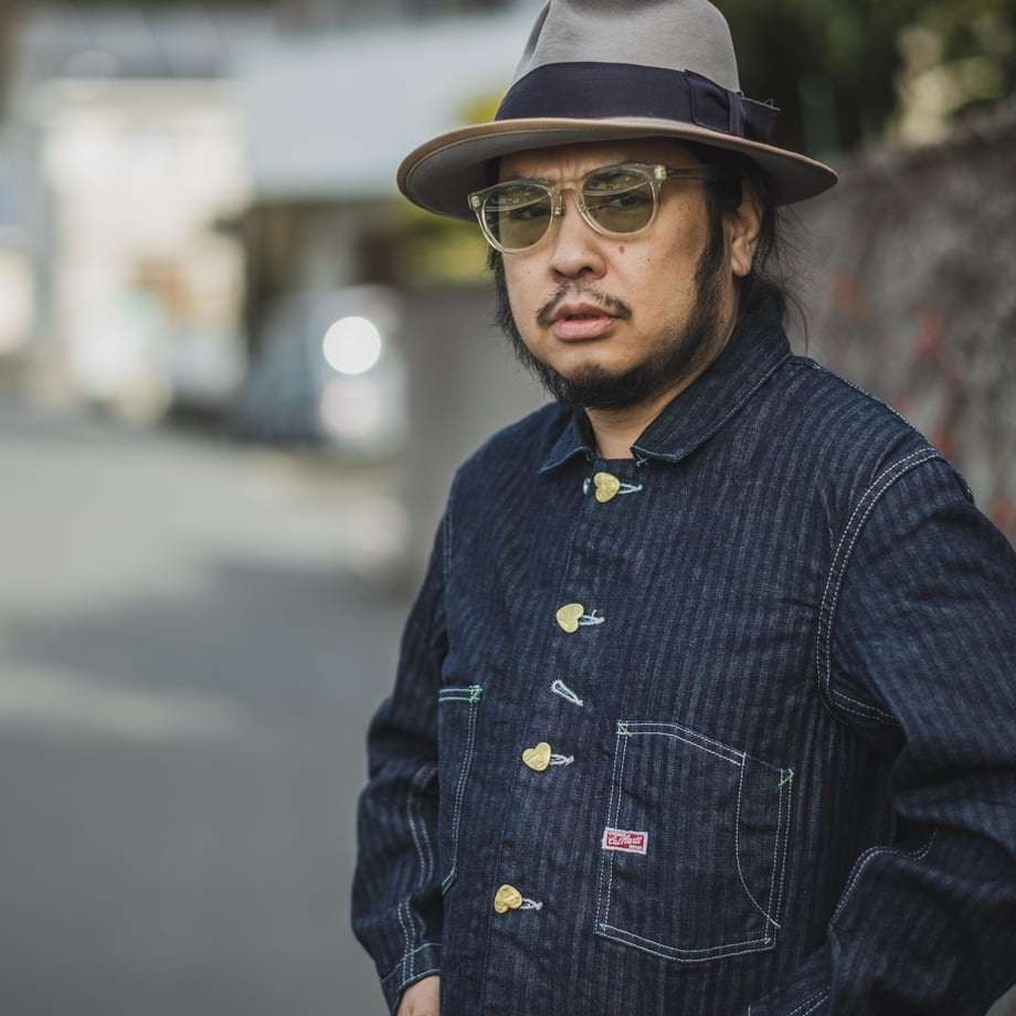 TCB 10oz Cathartt Chore Coat Denim Herringbone