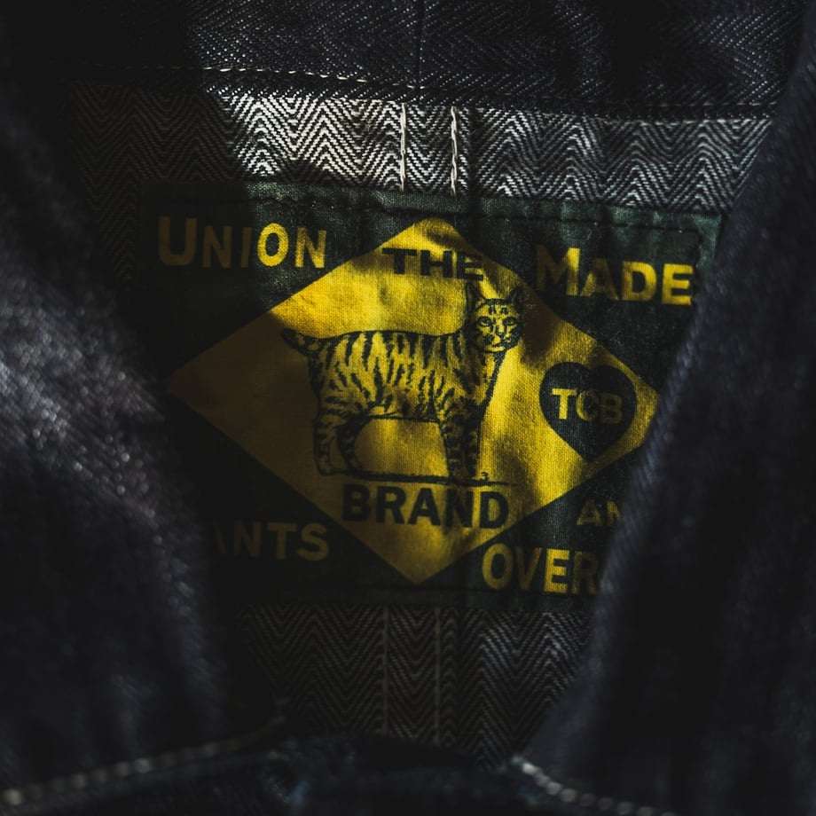 TCB 10oz Cathartt Chore Coat Denim Herringbone