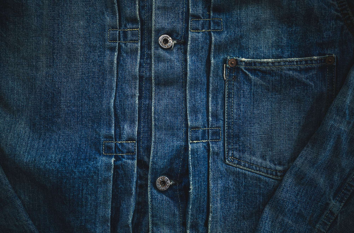 TCBS40SVTJKT Vintage Washed S40's Jacket