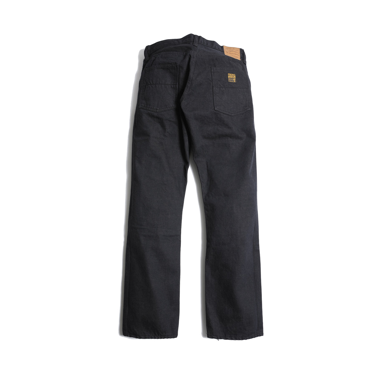 1908 13.5oz W Knee Narrow Blackie Denim