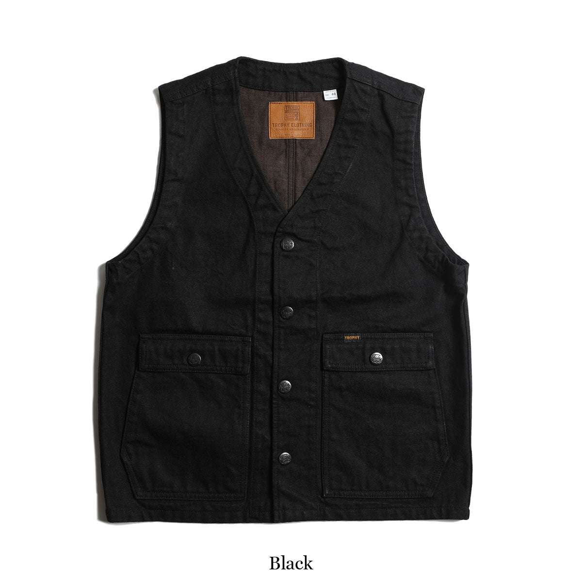 Lot. 3905 Rancher Vest Blackie Denim