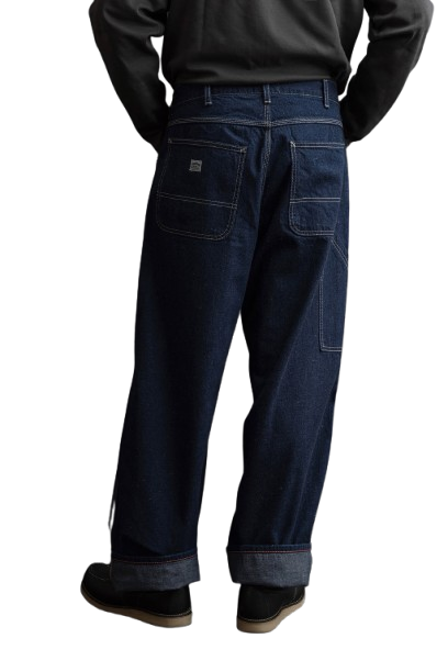WR545F (81) World Workers 50th Anniversary Indigo Nep Painter Pants