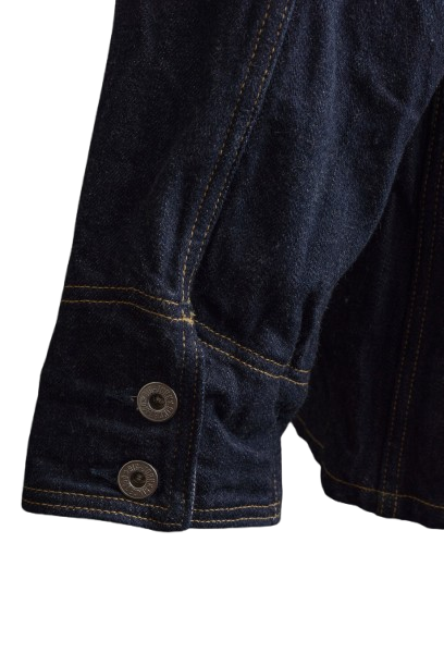XX604 (001) 12oz Natural Indigo Selvedge Denim – Coveralls, 100% Organic Cotton from Five Continents