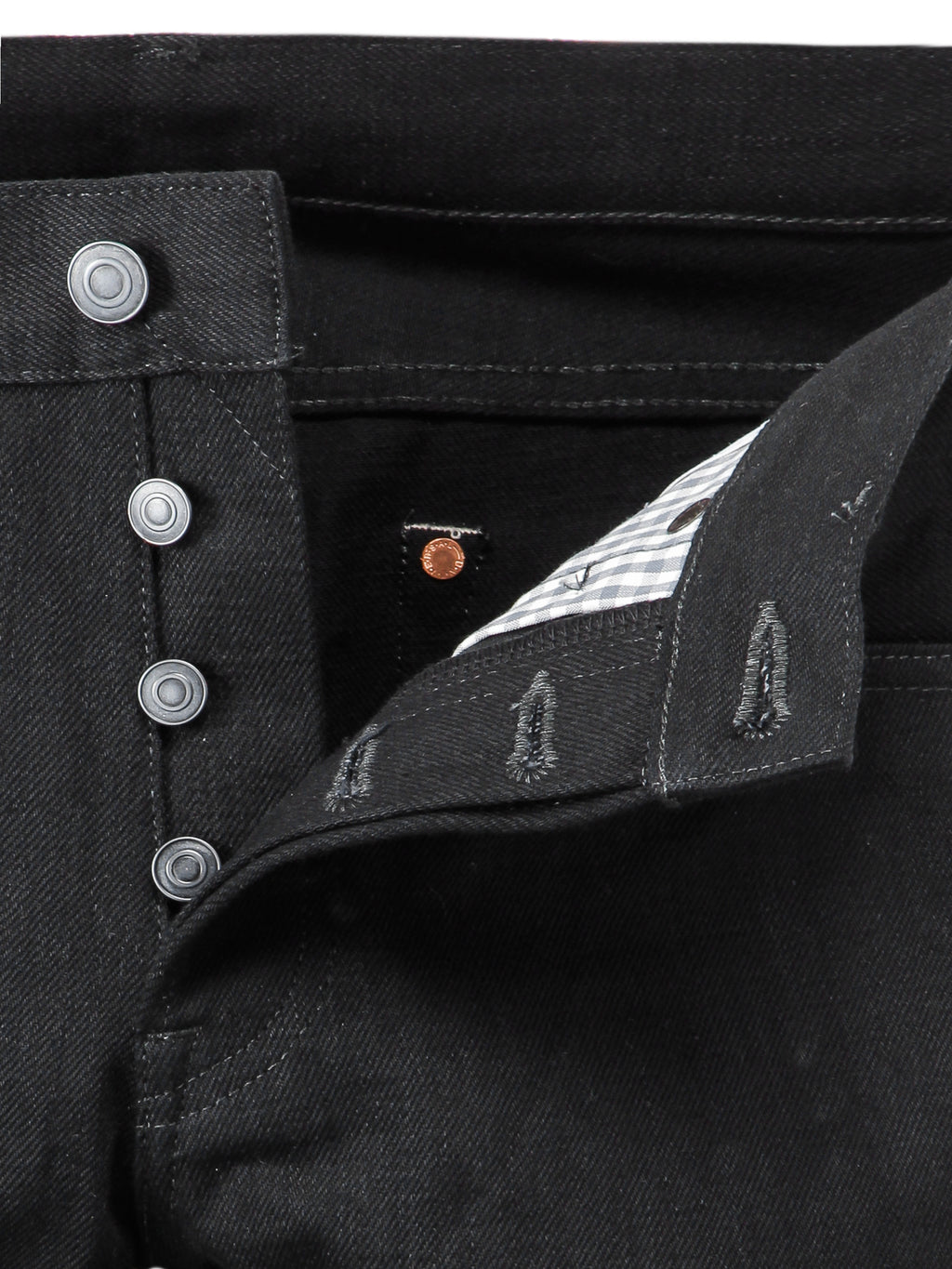 BKUT1 15oz Black Selvedge Denim Urban Tapered