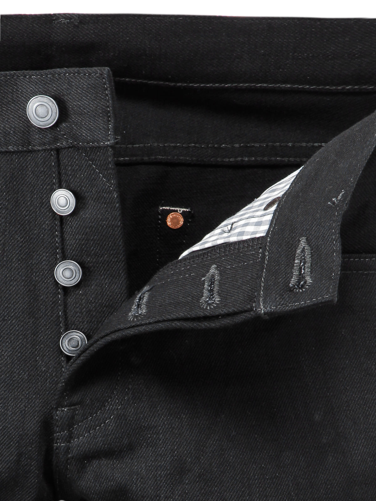 BKUT1 15oz Black Selvedge Denim Urban Tapered