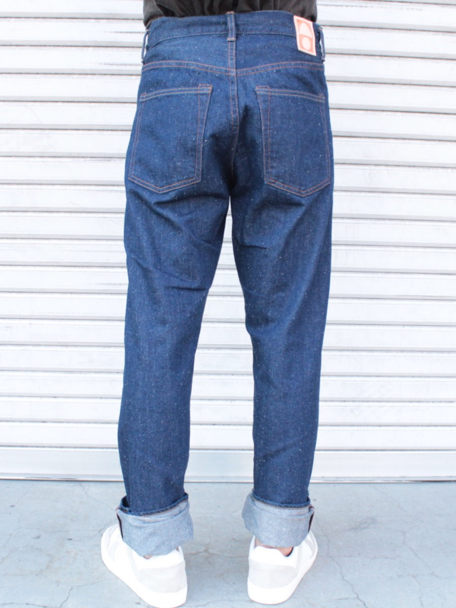 CTLSTR COTTLE BENGARA JEANS STRAIGHT (INDIAN RED) (ONE WASHED)