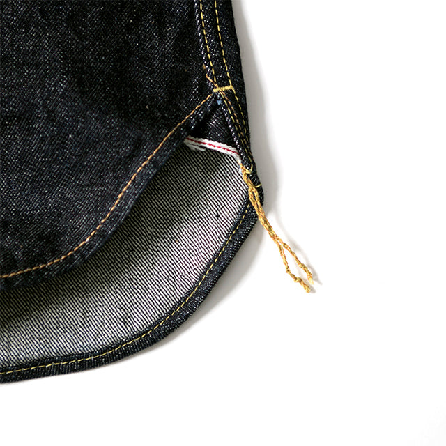 D5335 14oz Denim Work Shirt (One washed)