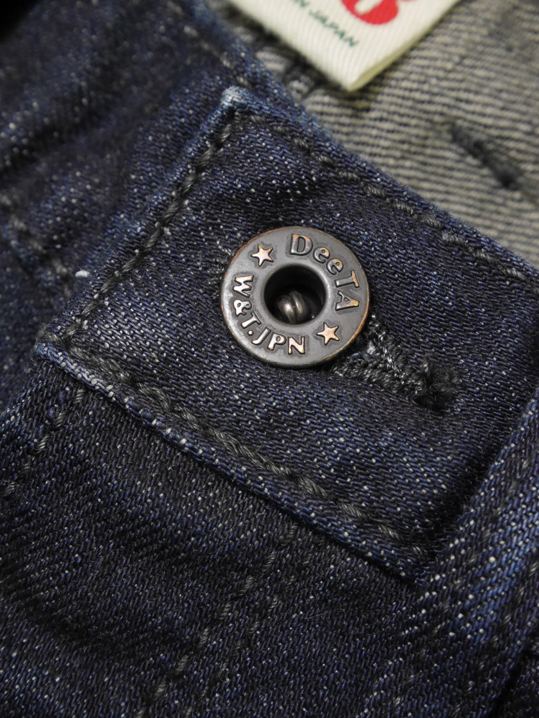 DTA-004 Jeffly-REVO 13.5oz Stretch Vintage Denim "Revolution" Punk & Rock Slim J02(One Wash 3D)