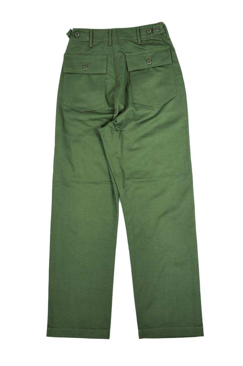 00-5042 WOMEN'S HIGH WAIST FATIGUE PANTS 16GREEN