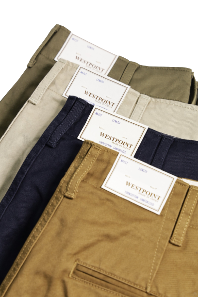F0514 NARROW U.S TROUSERS TAPERED (OLIVE, KHAKI, BEIGE, NAVY)