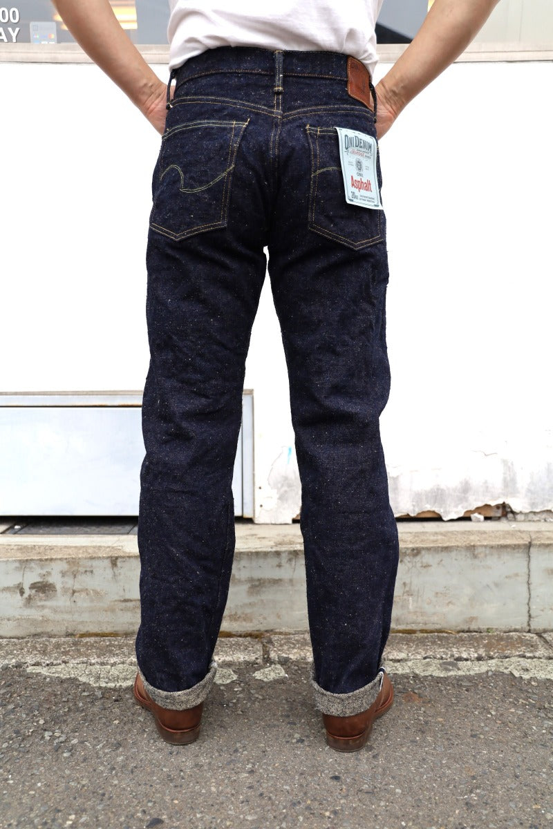 ONI288-Asphalt 20oz Asphalt Denim Regular Straight